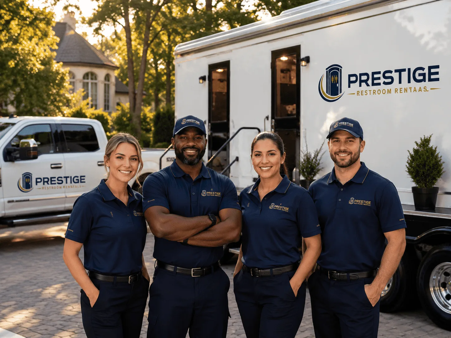 Trusted Luxury Portable Restrooms company in Margie, MN